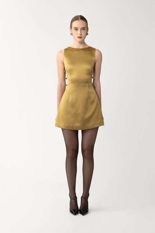 Teddi Satin Mini Dress